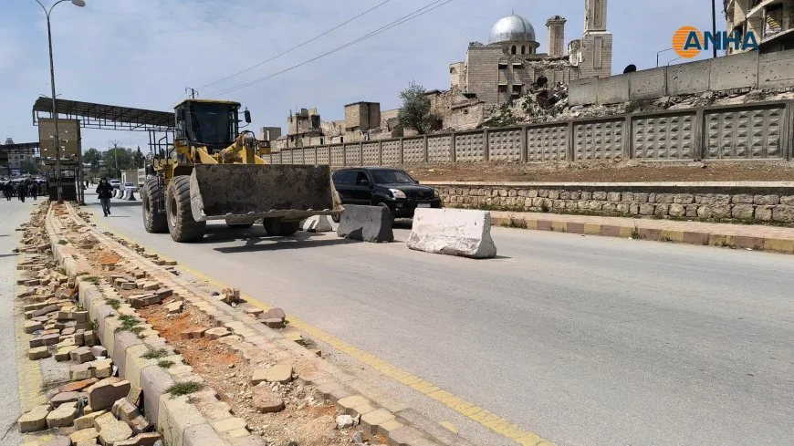 Removal of barriers between Sheikh Maqsoud and Ashrafieh and other Aleppo neighborhoods began