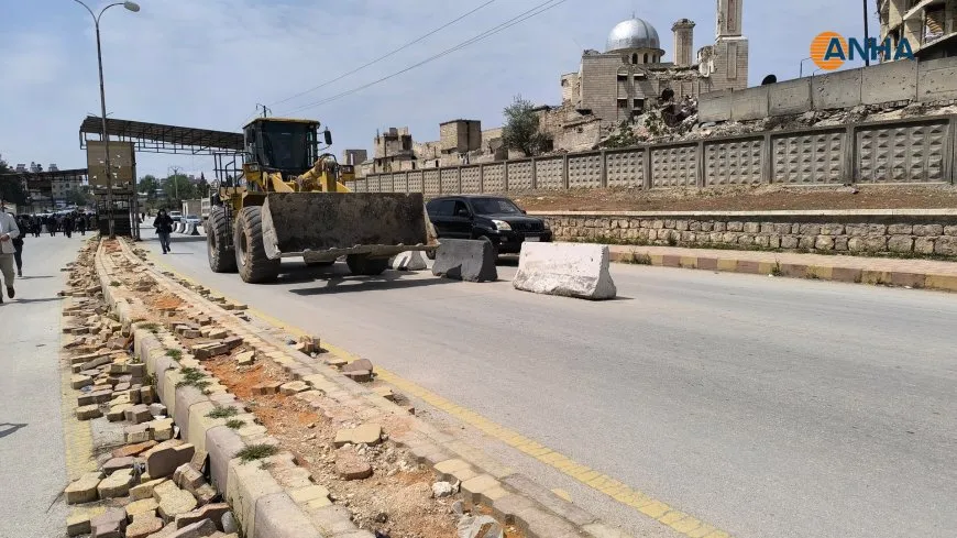 Removal of barriers between Sheikh Maqsoud and Ashrafieh and other Aleppo neighborhoods began