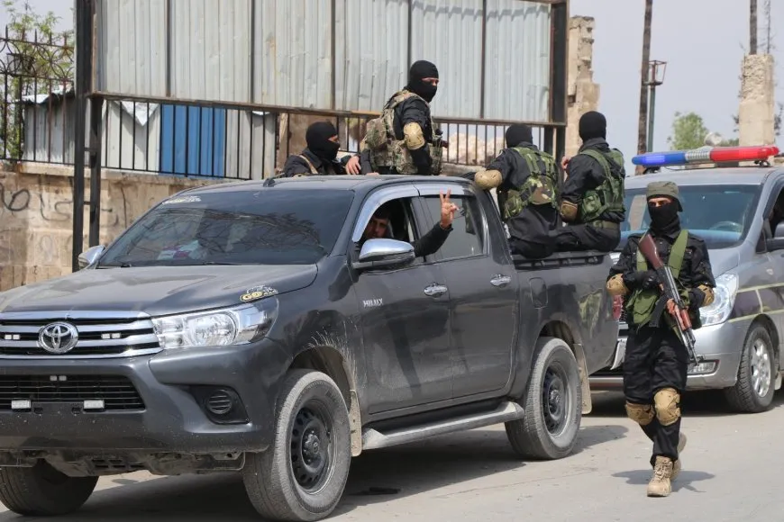 Joint checkpoints between Internal Security Forces of NES and General Security began installing joint checkpoints