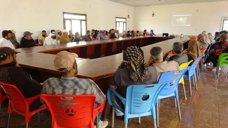 Lecture in Ain Issa about Leader Ocalan’s resistance