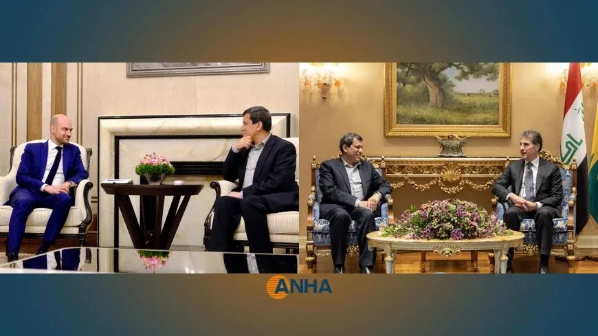 DAA, SDF explain for French Foreign Minister, Nechirvan Barzani situation in Syria