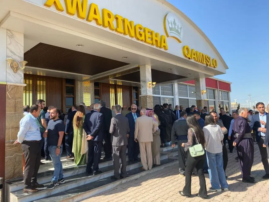Participants begin arriving at venue of Kurdish Unity Conference