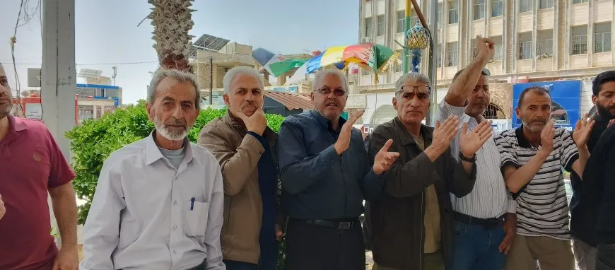 Protest of As-Suwayda against recent attacks in Damascus countryside