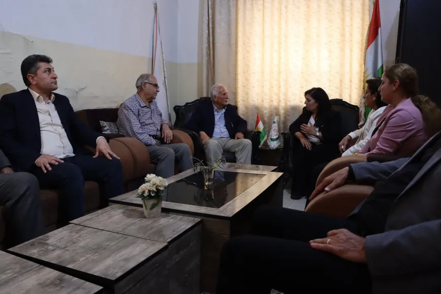 Delegation from  Kurdistan National Congress visits political parties