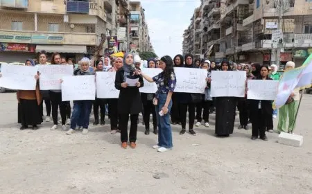 Aleppo women condemn crimes against Druze
