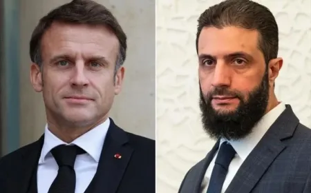 Élysée predicts Macron-Shara'a meeting by referring to its content