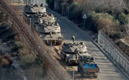Unexpected withdrawal of Israeli tanks from Quneitra