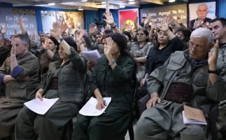 Scenes from key moments of PKK’s 12th Congress
