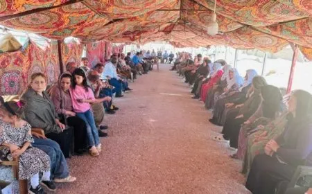 Makhmour residents’ sit-in against Iraqi government’ siege continues