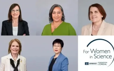 5 female scientists awarded 2025 L’Oréal–UNESCO International Prize