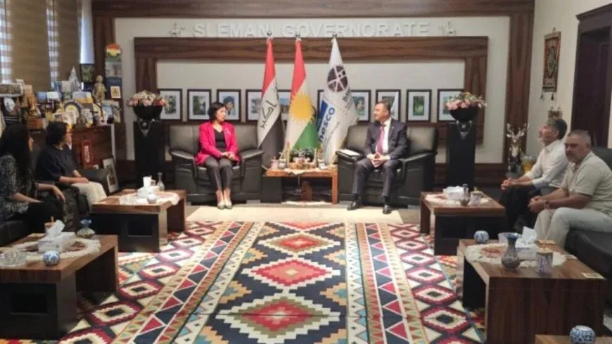 Peoples' Democracy and Equality Party (DEM Parti) delegation visited Sulaymaniyah Governor 