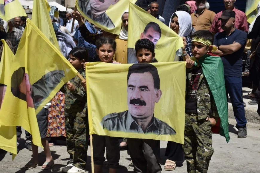 Mass march in Hasaka demands physical freedom of leader Ocalan 