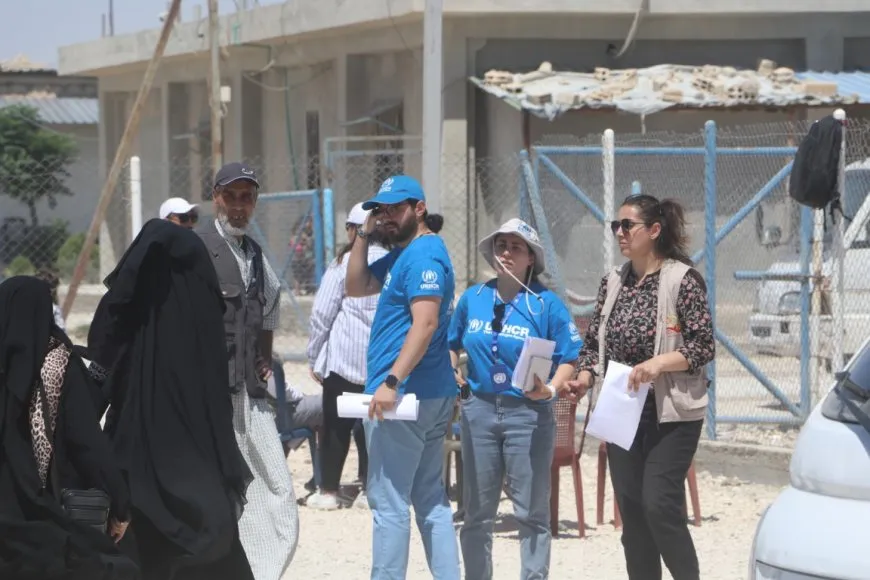46 families leave Al-Arisha Camp for Deir ez-Zor