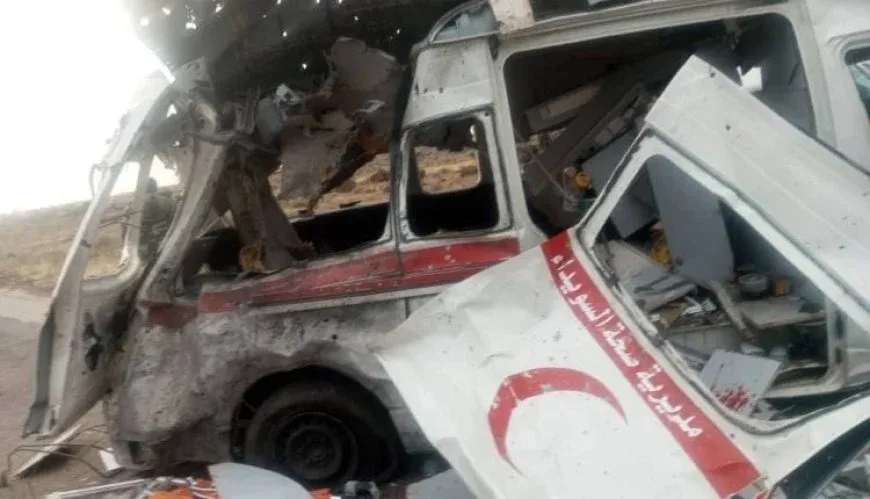 Explosion targets ambulance in As-Suwayda 