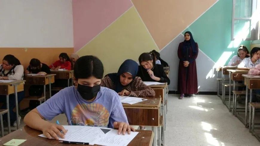 End of the school year in NE, Syria