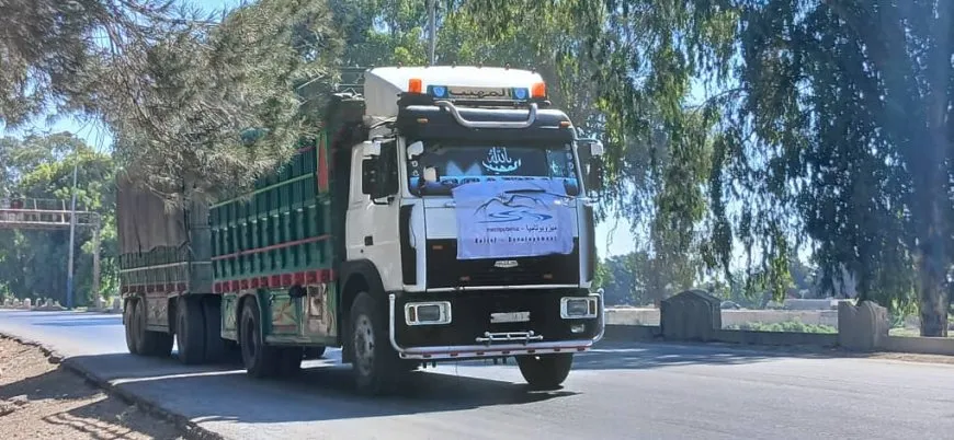 NE Syria sends new food basket for coastal areas