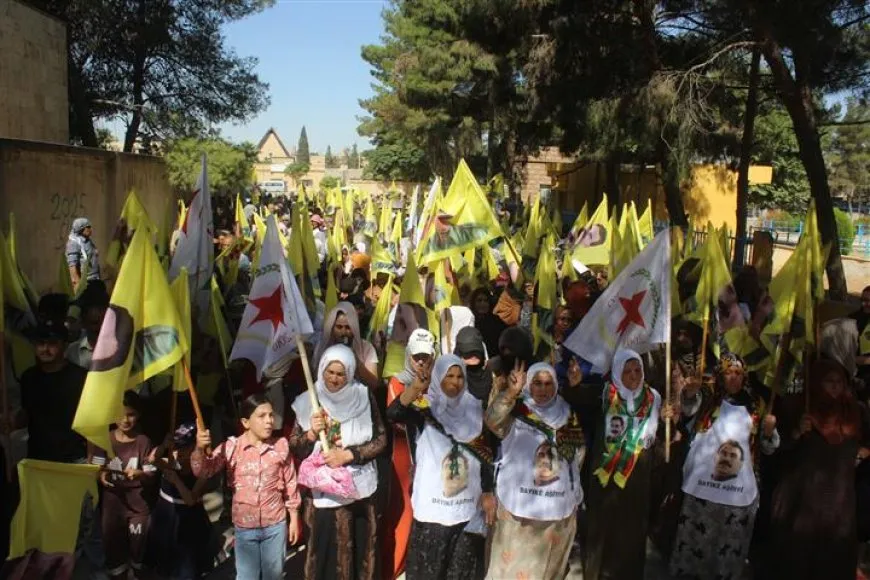 Tal Tamer and Zarghan communities call for physical freedom of Ocalan
