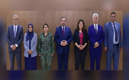 Meeting between NE Syria delegation, Damascus authorities in Damascus 
