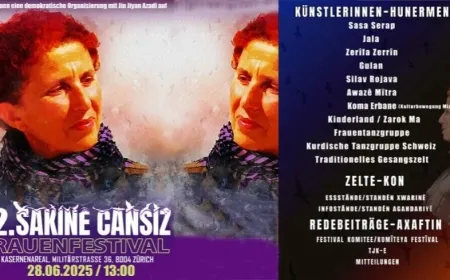 Preparations kick off for 12th Sakîne Cansiz Festival in Switzerland