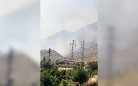 Turkish shelling hits Amadiya, burns agricultural lands