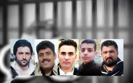 Iranian authorities arrest five Kurdish citizens