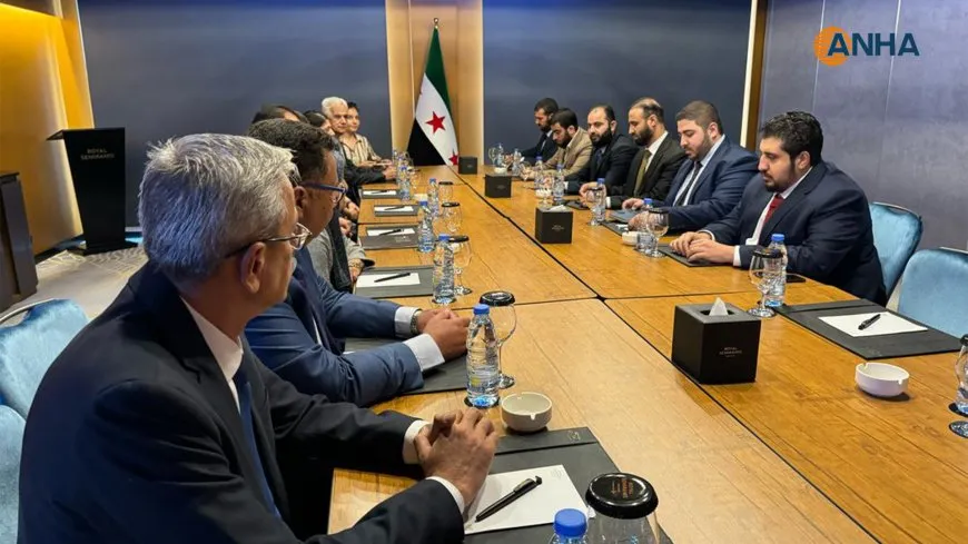 NE Syria and Damascus issue joint statement after talks