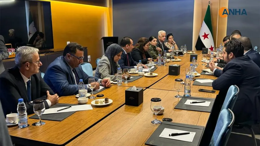NE Syria and Damascus issue joint statement after talks