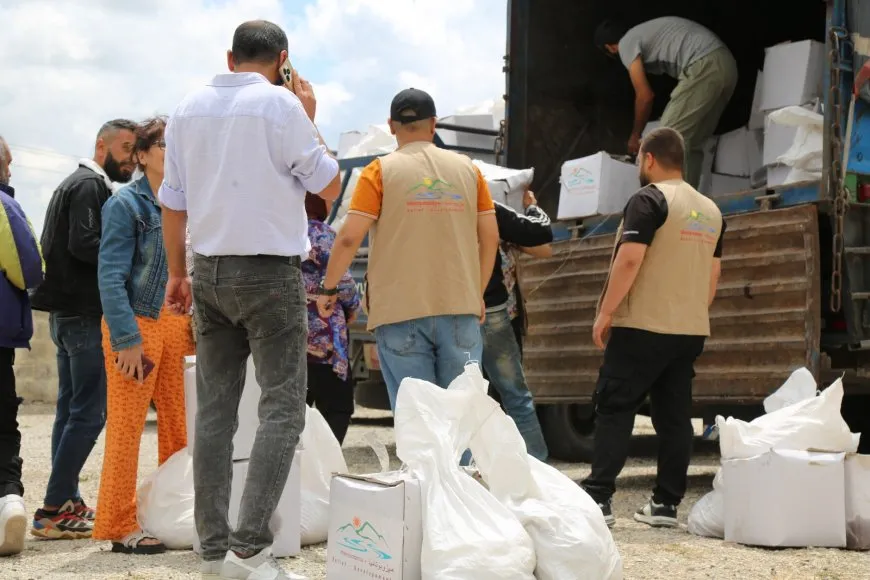 Mesopotamia Association distributes aid in Latakia
