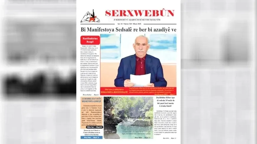 Serxwebûn newspaper ceases publication