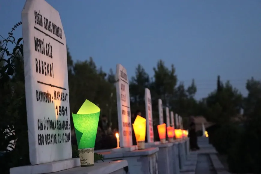 People of NE Syria pay tribute to martyrs on Eve of Eid al-Adha