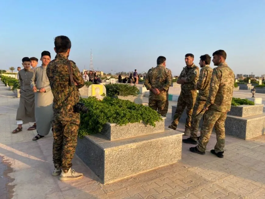 Eid begins with visits to shrines of martyrs in North and East Syria