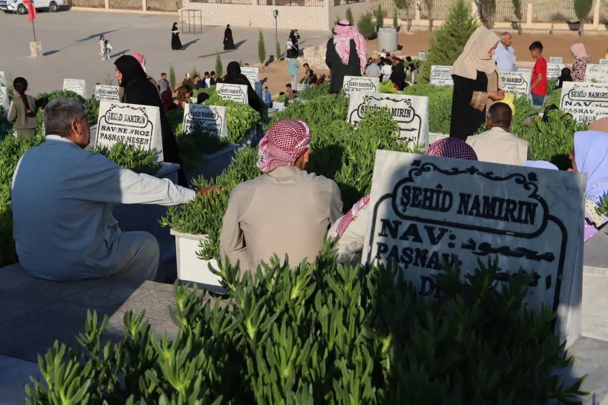 Eid begins with visits to shrines of martyrs in North and East Syria