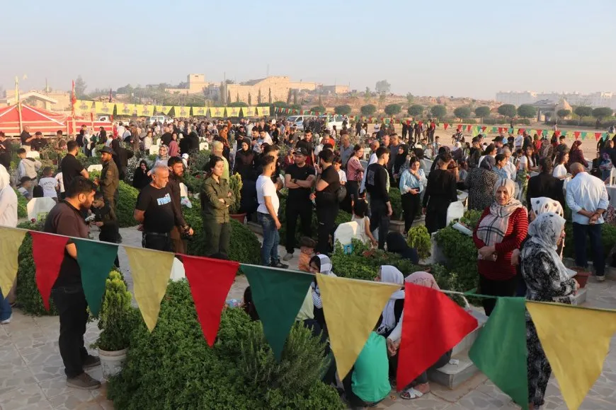 Eid begins with visits to shrines of martyrs in North and East Syria