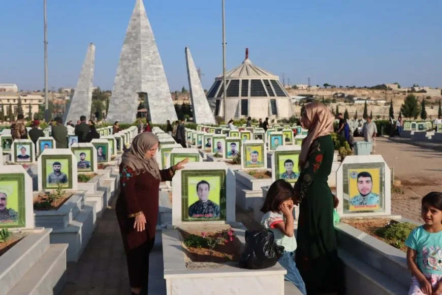 Eid begins with visits to shrines of martyrs in North and East Syria