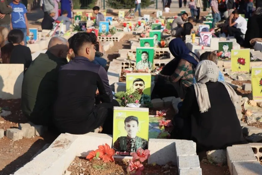 Eid begins with visits to shrines of martyrs in North and East Syria