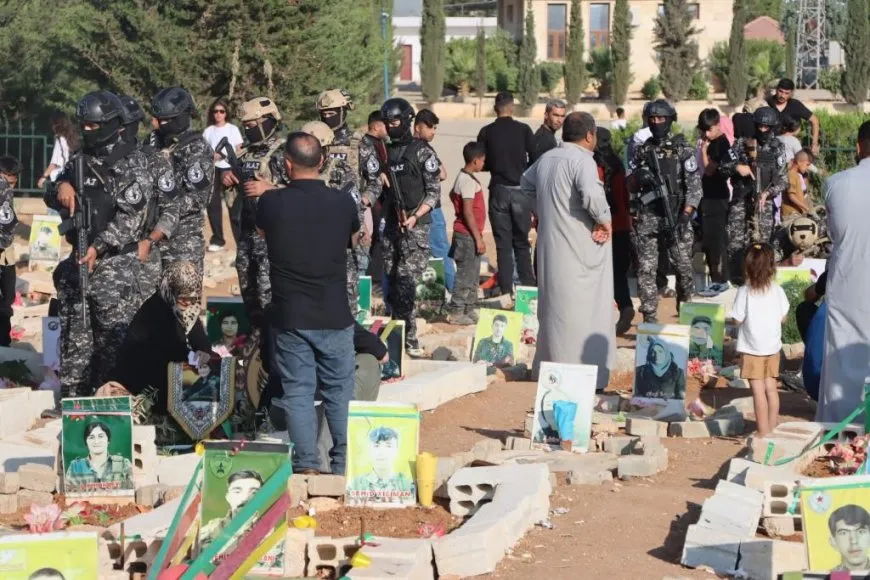 Eid begins with visits to shrines of martyrs in North and East Syria