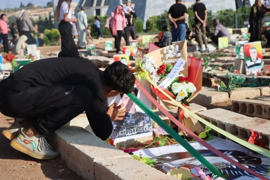 Eid begins with visits to shrines of martyrs in North and East Syria