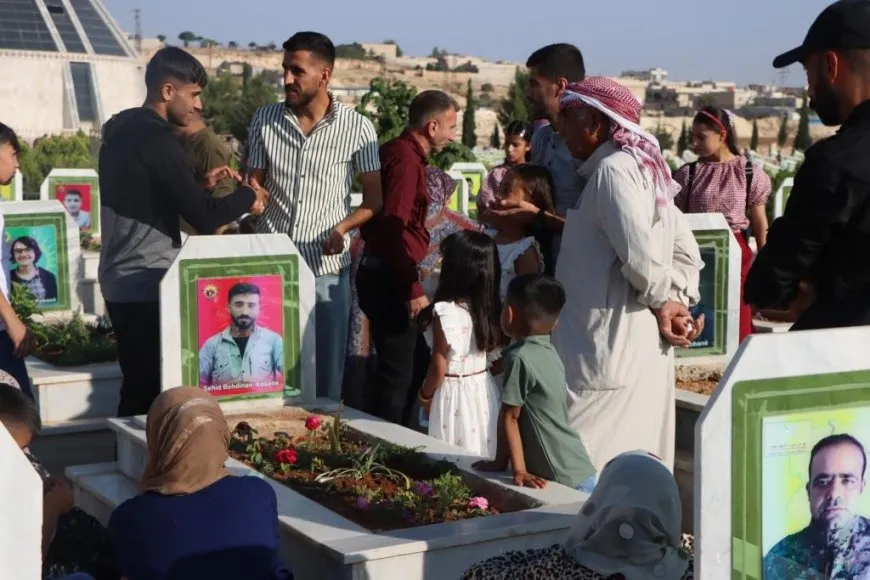 Eid begins with visits to shrines of martyrs in North and East Syria