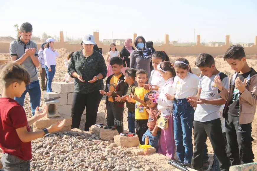 Eid begins with visits to shrines of martyrs in North and East Syria