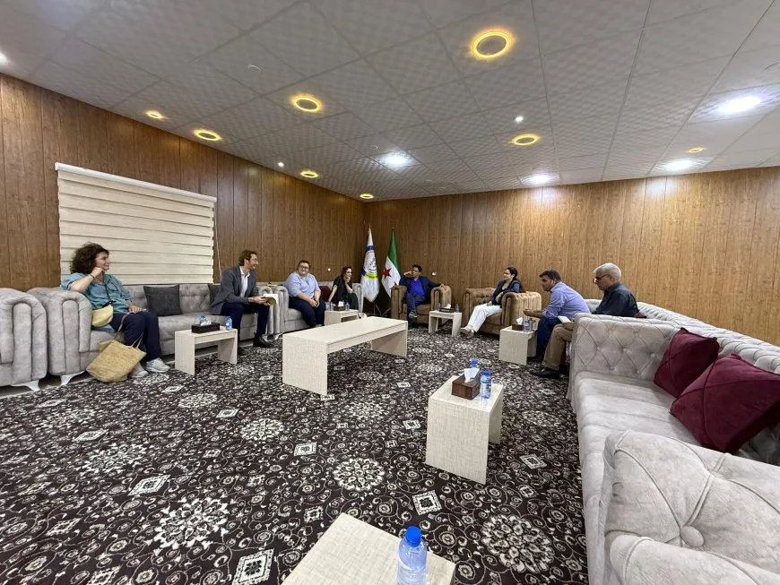 delegation from European Parliament; French human rights activists visits NE, Syria