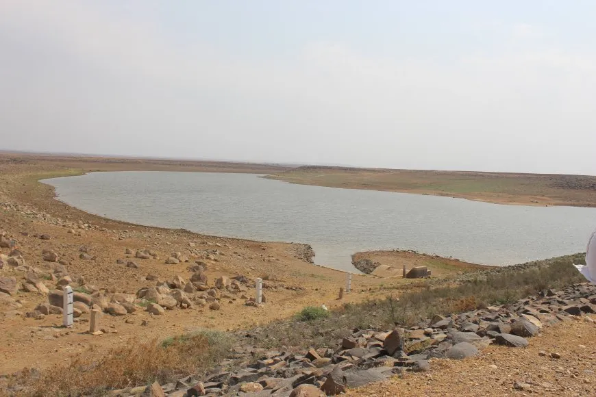 Jil Agha and Zakhira Dams on the Brink of complete dryness