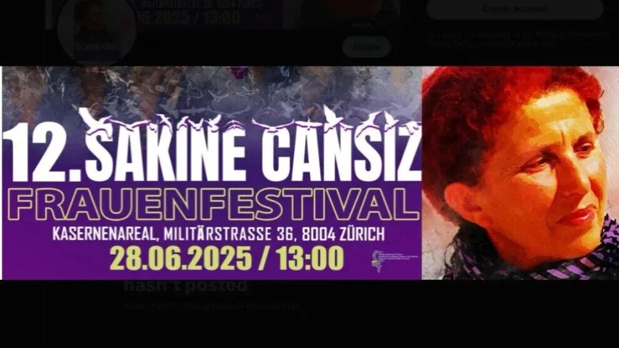 Kurdish Women’s Festival in Zurich to honor Sakine Cansız’s resistance