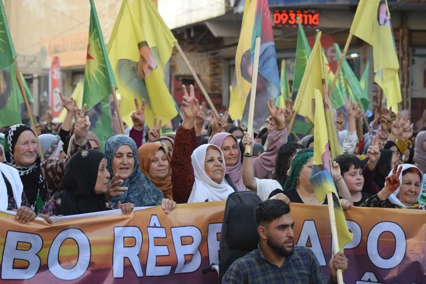 Qamishlo rally calls for release of leader Ocalan