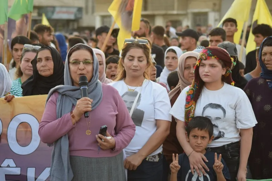 Qamishlo rally calls for release of leader Ocalan