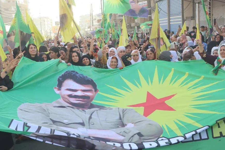 Qamishlo rally calls for release of leader Ocalan