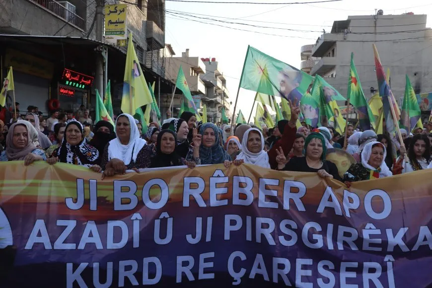 Qamishlo rally calls for release of leader Ocalan