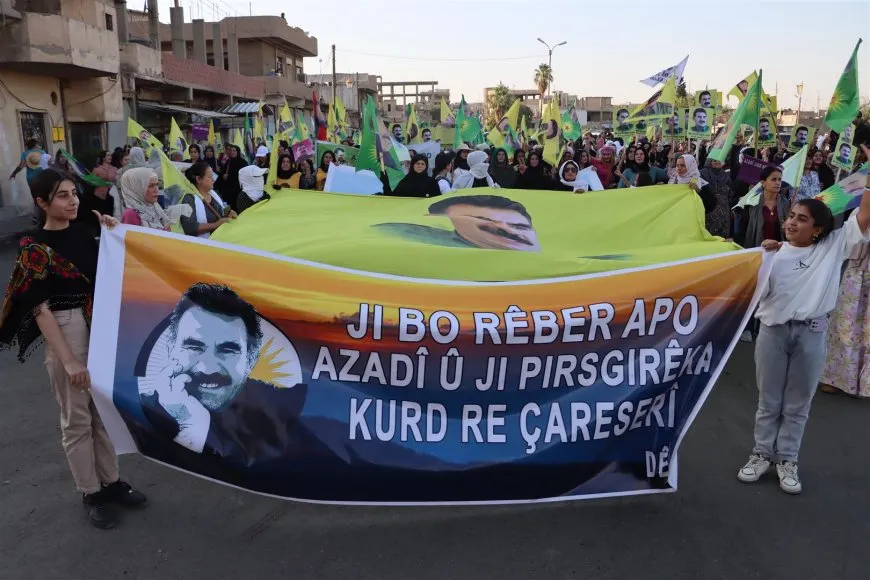 Mass Rally in Dêrik for physical freedom of Leader Ocalan