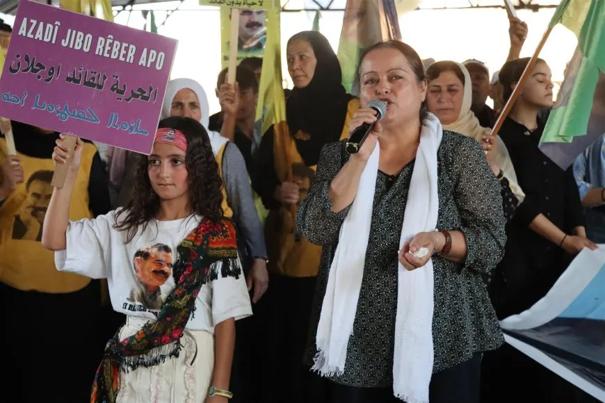 Mass Rally in Dêrik for physical freedom of Leader Ocalan