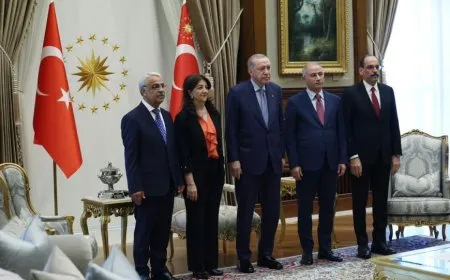 Imrali delegation meeting with Erdoğan begins in Ankara