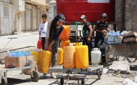 Turkey’s water cut leaves Hasaka kids thirsty